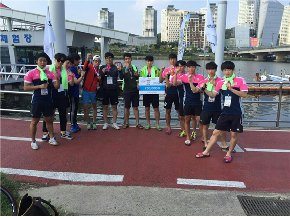 대전과학기술대학교_스포츠건강관리과_드래곤보트대회